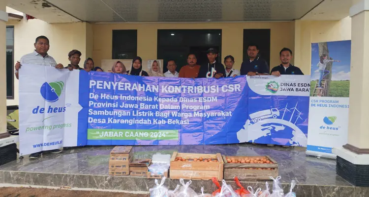 Kolaborasi De Heus Indonesia dengan Pemerintah Provinsi Jawa Barat untuk Elektrifikasi Desa