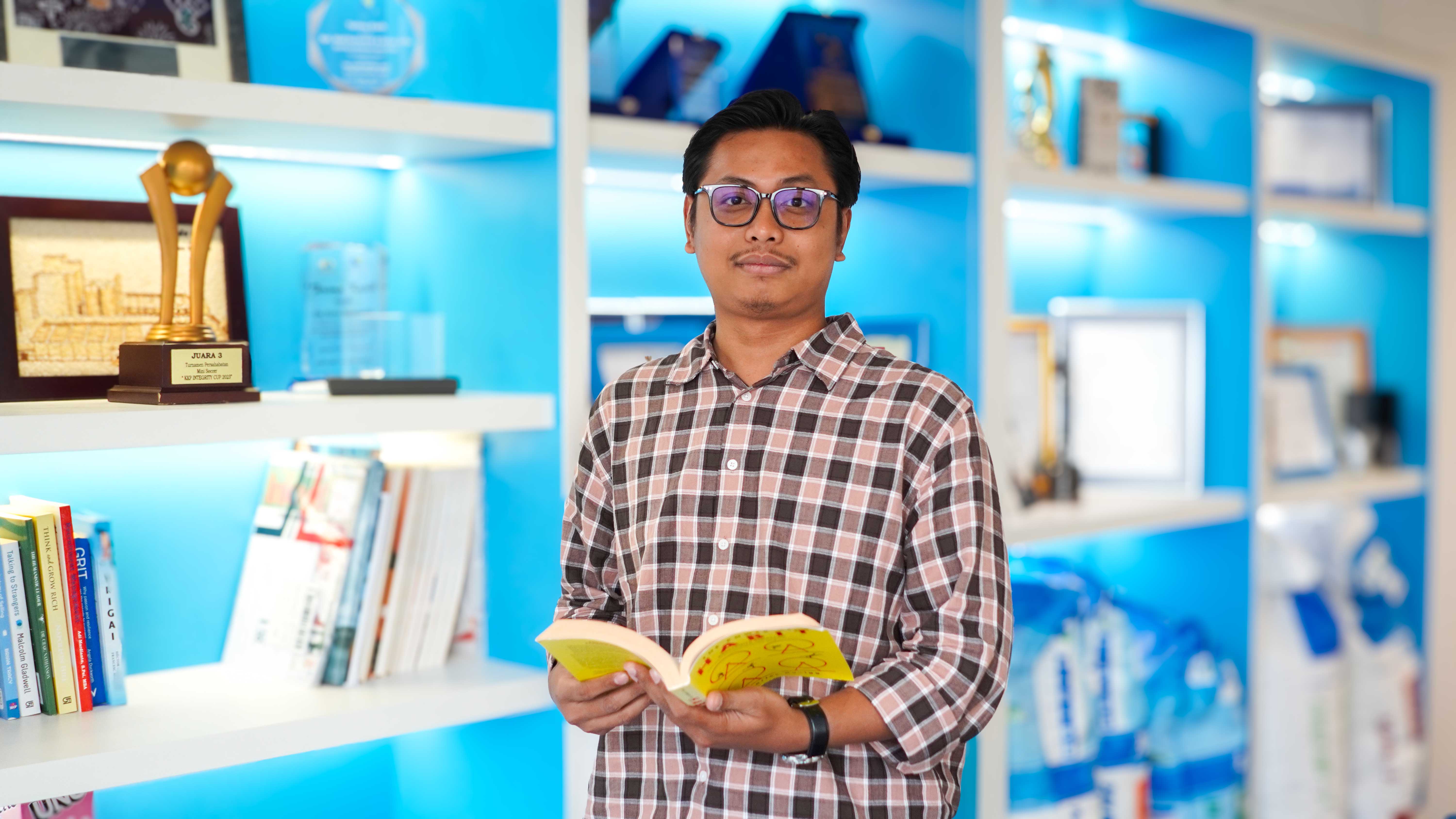 Terus belajar merupakan sebuah prinsip yang dipegang wahyu purwoko utomo untuk berkembang dalam karir